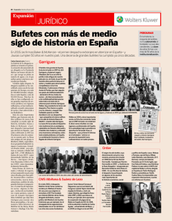 Bufetes con m&aacute;s de medio siglo de historia en Espa&ntilde;a