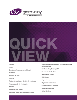 C&aacute;maras Replay Servidores/Almacenamiento