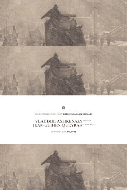 Sinfonico 3 cuadriptico - Orquesta y Coro Nacionales de Espa&ntilde;a