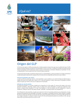 &iquest;Qu&eacute; es? Origen del GLP