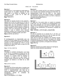 FISICA III &ndash; TALLER II