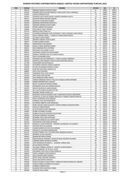 listado_sorteo_2015 - Municipalidad de Santa Anita
