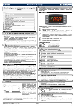 Controlores digitales con deshielo a parada y rel&eacute; configurable