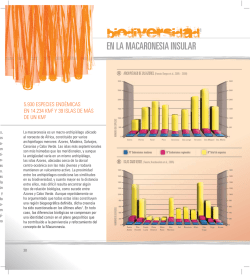 Biodiversidad en la macaronesia insular