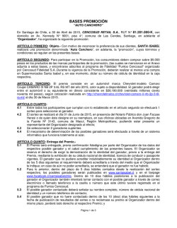 BASES PROMOCI&Oacute;N