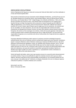 la carta - Ingr&agrave;vid