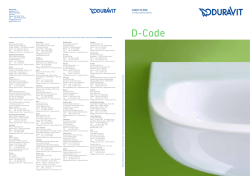 D-Code - Duravit