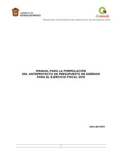 CLASIFICADOR POR OBJETO DEL GASTO