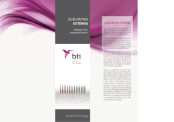 GU&Iacute;A R&Aacute;PIDA EXTERNAImplante Tiny&reg; Implante Externa&reg;