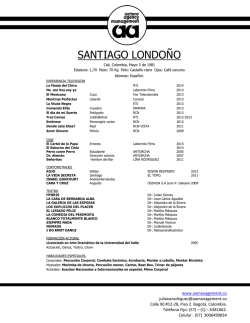 SANTIAGO LONDO&Ntilde;O