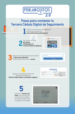 Pasos para contestar la Tercera C&eacute;dula Digital de Seguimiento