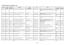 CONTROL RECIBO DE DOCUMENTOS - 2015