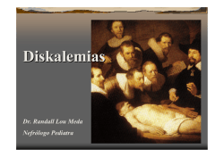 Diskalemias