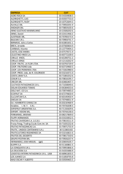 empresa cuit agro roca sa 30-54334908-5 aldrighetti, luis 20