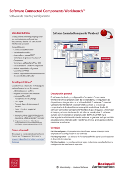 Software Connected Components Workbench