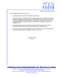 Anexo Reglamento Moto 3 2015