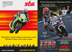 Master Catalogue 2015