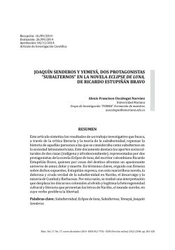resumen - Revista Historia de la Educaci&oacute;n Colombiana
