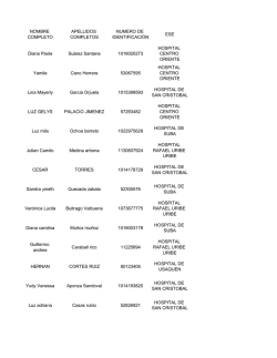 NOMBRE COMPLETO APELLIDOS COMPLETOS NUMERO DE