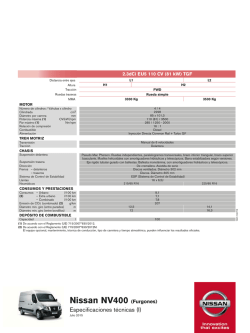 Especificaciones en PDF