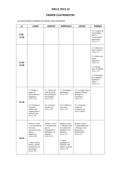 HORARIOS MELLC 15-16