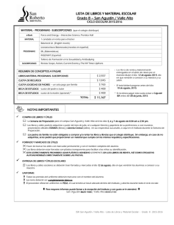 8&ordm; - Instituto San Roberto