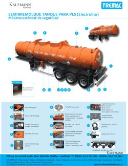 SEMIRREMOLQUE TANQUE PARA PLS (Electrolito)