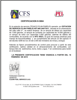 CERTIFICACION N 0684