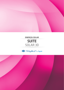 Suite Solar 3D