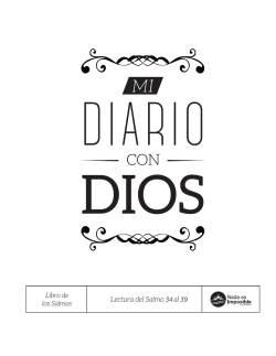 Mi diario con Dios - Nada es Imposible