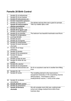 Purchase Femelle - Femelle 20 Olvido De Una Pastilla