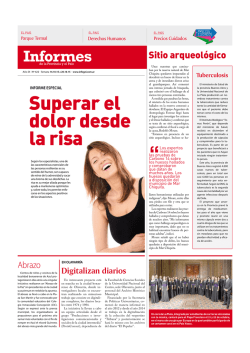 Superar el dolor desde la risa