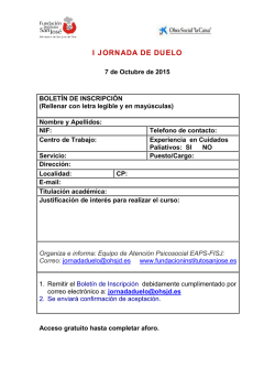 Inscripciones GRATUITAS - Fundaci&oacute;n Instituto San Jos&eacute;
