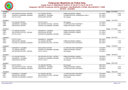infantil grupo getafe - leganes - Federaci&oacute;n Madrile&ntilde;a de F&uacute;tbol Sala