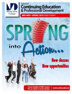 West - Miami Dade College