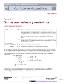 Sumas con d&eacute;cimos y cent&eacute;simos