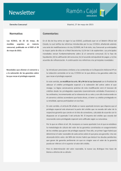 Normativa: Comentarios: - Ramon y Cajal Abogados