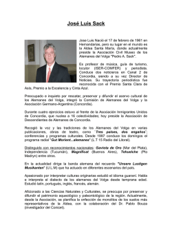 Jos&eacute; Luis Sack