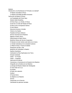 Las Iniciaciones del Primer Rayo