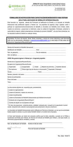 solo para asociados de herbalife internacionales