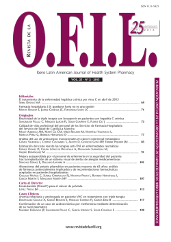 VOL. 25 &ndash; N&ordm;2 &ndash; 2015