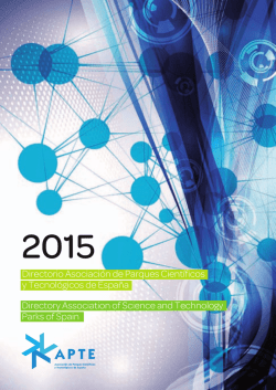 Directorio Asociaci&oacute;n de Parques Cient&iacute;ficos y Tecnol&oacute;gicos