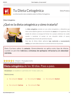 Dieta cetogenica PDF