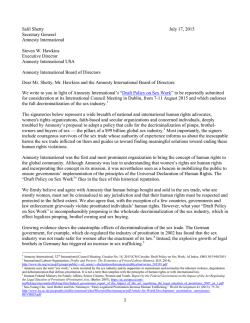 this letter - Global Rights for Women