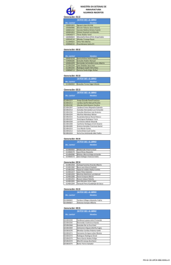 DATOS DEL ALUMNO Generaci&oacute;n: 0215 Generaci&oacute;n: 0214 DATOS