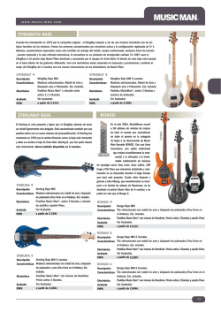 BONGO STINGRAY&reg; BASS STERLING&reg; BASS