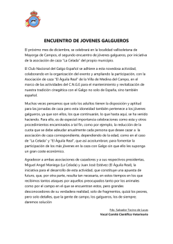 encuentro de jovenes galgueros - Club Nacional del Galgo Espa&ntilde;ol