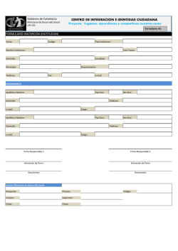 CENTRO DE INTEGRACION E IDENTIDAD CIUDADANA
