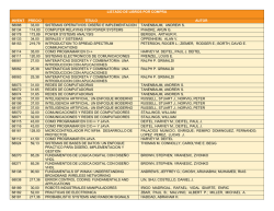 el Listado completo de los Libros por compra