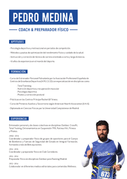 PEDRO MEDINA - Club Deportivo Sacyr